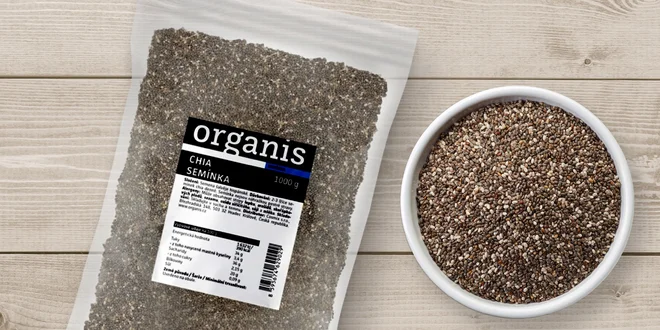 1000 g chia semínek ze Střední Ameriky