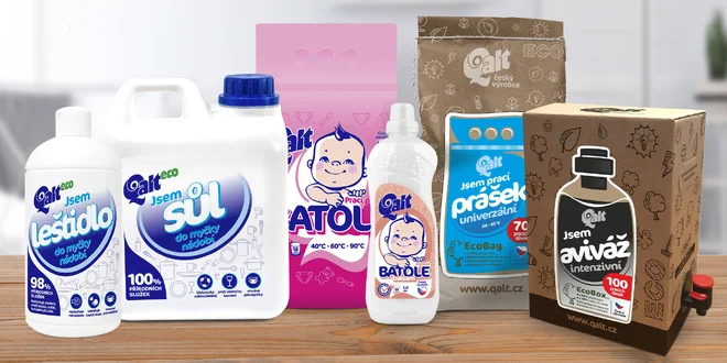 Čisticí a avivážní prostředky české výroby