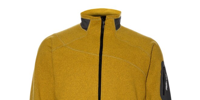 Pánský žlutý sportovní svetr Trimm