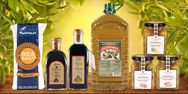 Olivy s datlemi, ananasem a ořechy i olivový olej