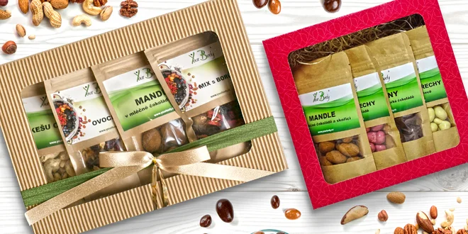 Lyo ovoce, nízkokalorické creamy i ořechy v čokoládě