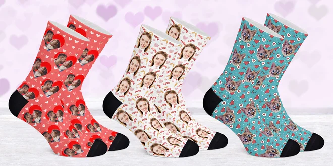 PupSocks: ponožky s fotkou psa, kočky nebo manžela