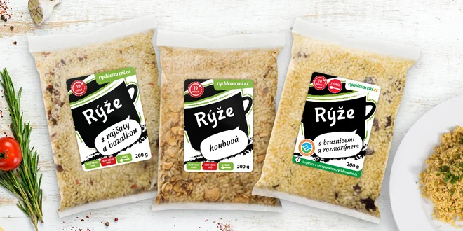 Rychlé vaření: ochucené rýže bez zbytečné chemie