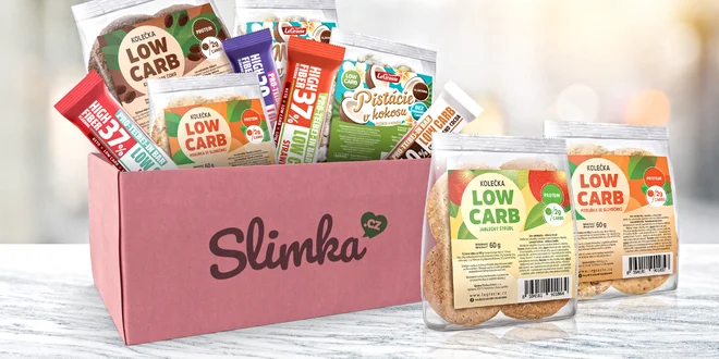 Dárek pro aktivní ženy: tyčinky i low carb kolečka