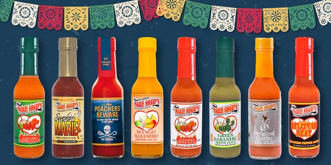 Mexické chilli omáčky vyhlášené značky Marie Sharp's