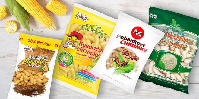 Křupky a oplatky: kukuřičné, pohankové i sladké