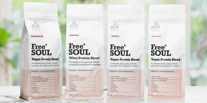 Kvalitní syrovátková proteinová směs: různé příchutě