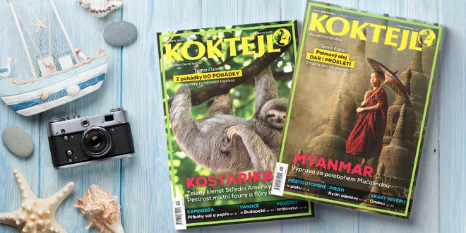 Roční předplatné cestovatelského časopisu Koktejl