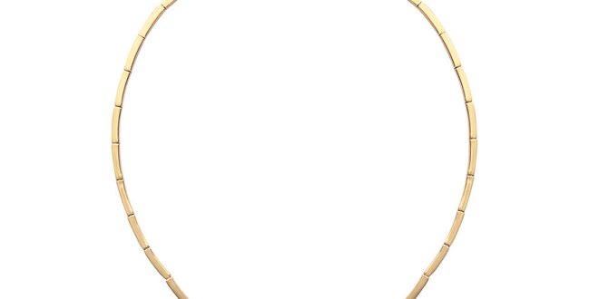 Dámský pozlacený náhrdelník v egyptském stylu La Mimossa