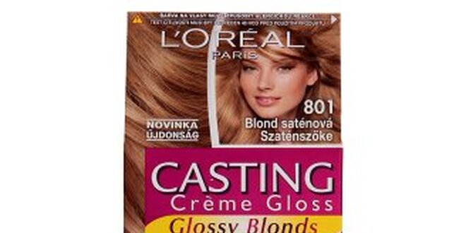 CASTING Créme Gloss BLOND 801 blond saténová