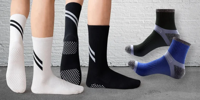 Pánské sportovní ponožky v různých barvách
