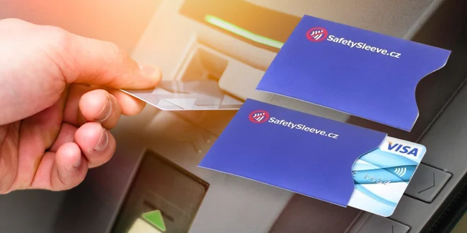 Bezpečnostní pouzdra na platební karty: 2 kusy v balení