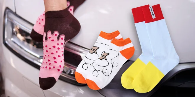 Nízké i vysoké designové ponožky LØVE + FUN SOCKS