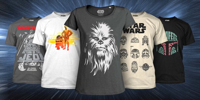 Oblečení Star Wars pro děti, dámy i pány: 15 druhů