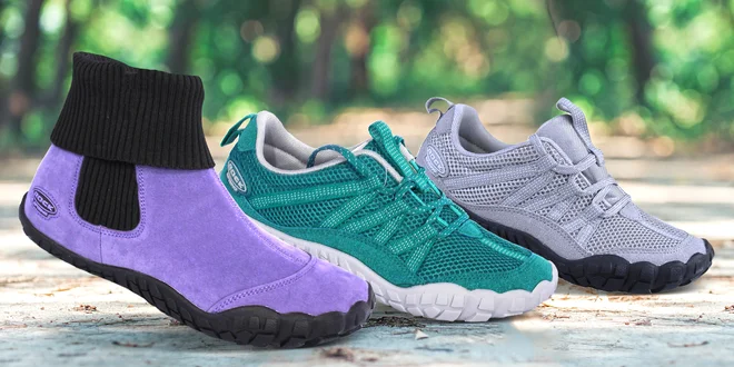 Ucítíte každý krok: dámské i unisex barefoot boty