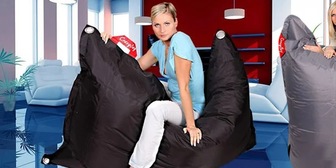 Pohodlné sedací pytle CrazyBag