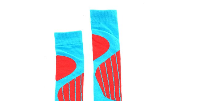 Pánské červeno-modré ponožky Fundango - 2 páry