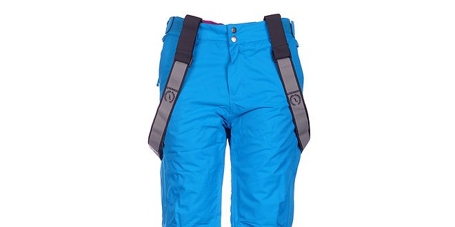Dámské modré lyžařské kalhoty Fundango s membránou