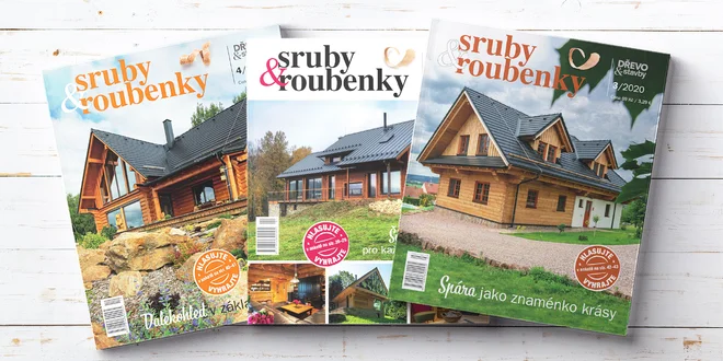 Roční předplatné časopisu Sruby & roubenky