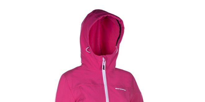 Dámská růžová softshellová bunda Envy