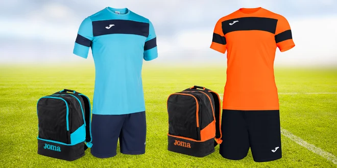 Sportovní set Joma: dres a trenky 8XS–3XL + batoh