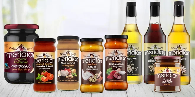Kvalitní hotové omáčky a oleje Meridian