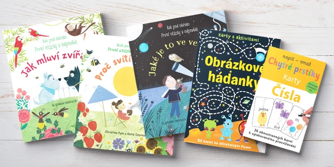 Leporela pro zvídavé děti od 4 let: vesmír i zvířata