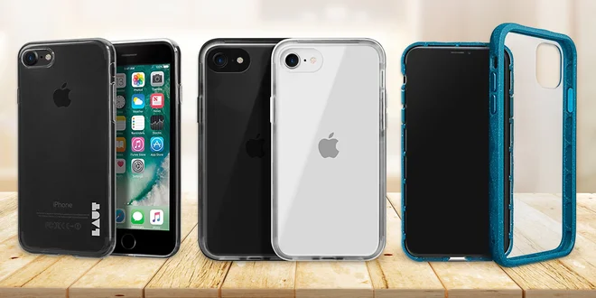 Minimalistické kryty na iPhone SE 2020, 8, 7 a 6