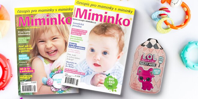 Roční předplatné časopisu Miminko s dárkem