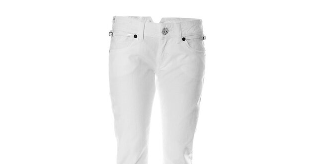 Bílé úzké džíny