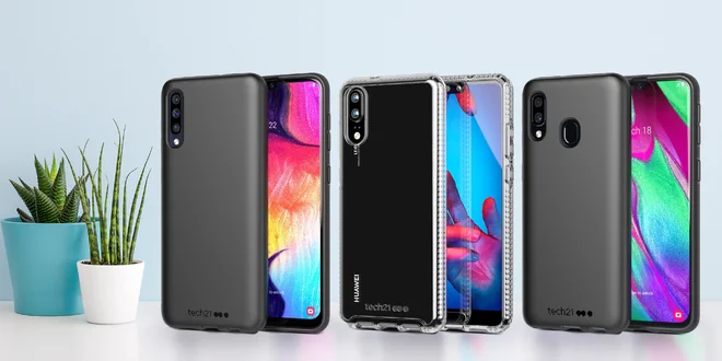 Obaly Tech21 na Samsung a Huawei: 8 modelů