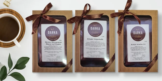 Dárkové kazety s kávou: 150 g lahodné arabiky