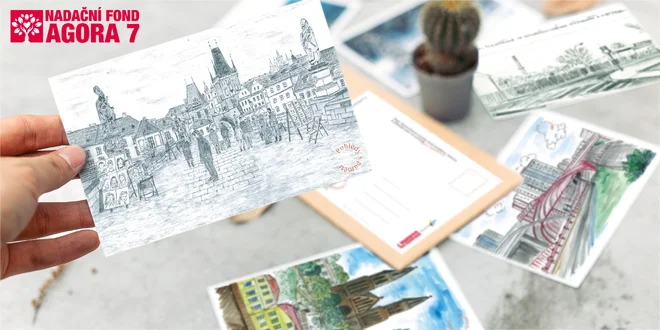 Podpořte kreativní seniory: pohledy s jejich tvorbou