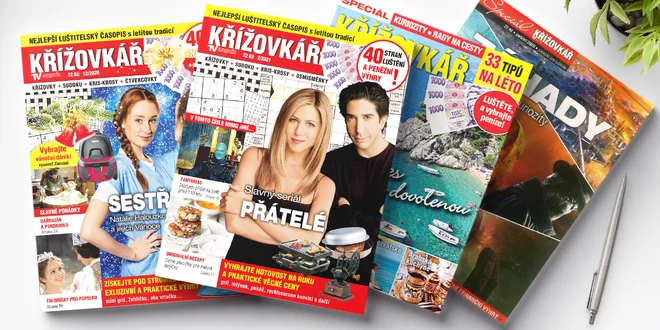Roční předplatné časopisu Křížovkář se speciálem