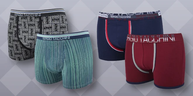Pánské boxerky Sergio Tacchini ve velikosti M a L