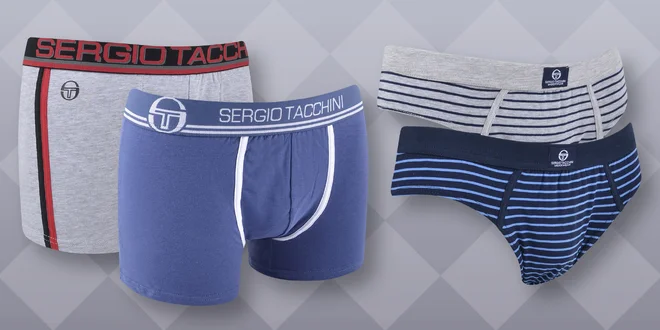 Pánské značkové boxerky a slipy Sergio Tacchini