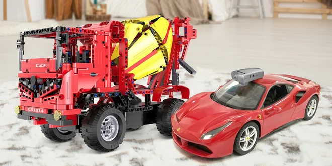 Ferrari nebo míchačka na dálkové ovládání