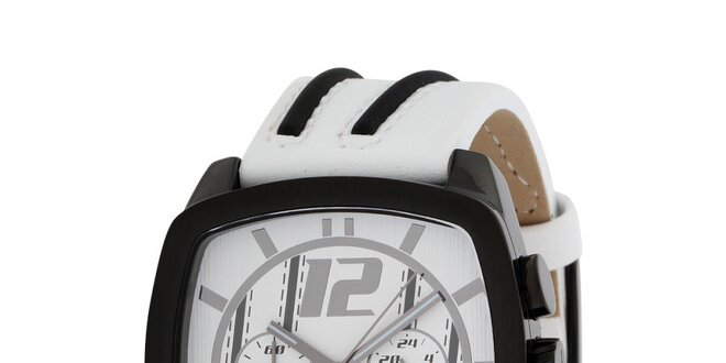 Pánské bílé analogové hodinky Puma