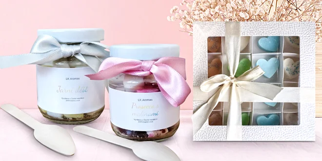 Vonné vosky: prosecco, limetka i marshmallow
