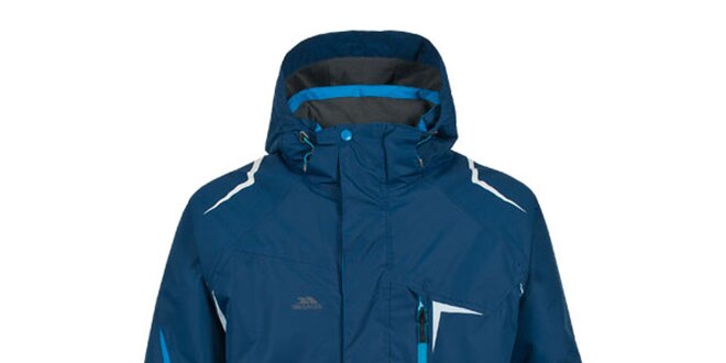 Pánská tmavě modrá bunda na lyže Trespass
