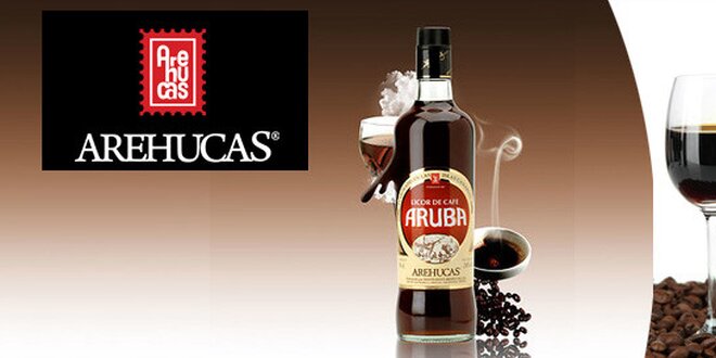 Kávový likér Arehucas Licor De Cafe Aruba 0,7l (24%)