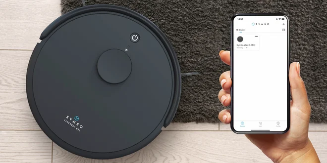 Robovysavač: WiFi, laserová navigace a CZ aplikace