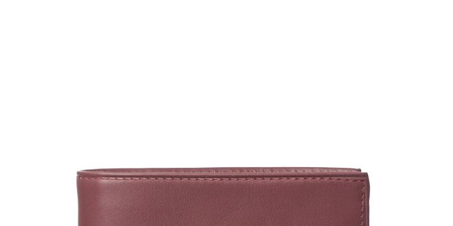 Hnědočervená kožená peněženka Gianfranco Ferré