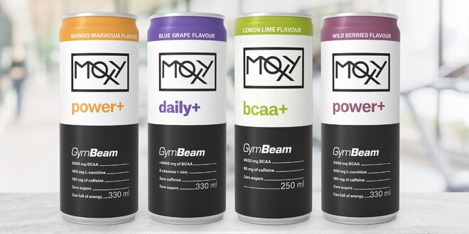 Osvěžující funkční drinky Moxy nejen pro sportovce