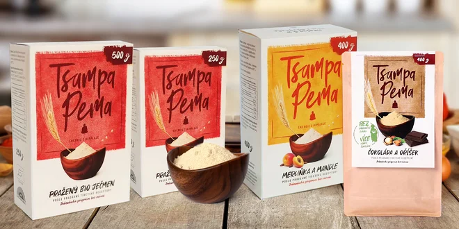 Tsampa: tradiční tibetské jídlo z praženého ječmene