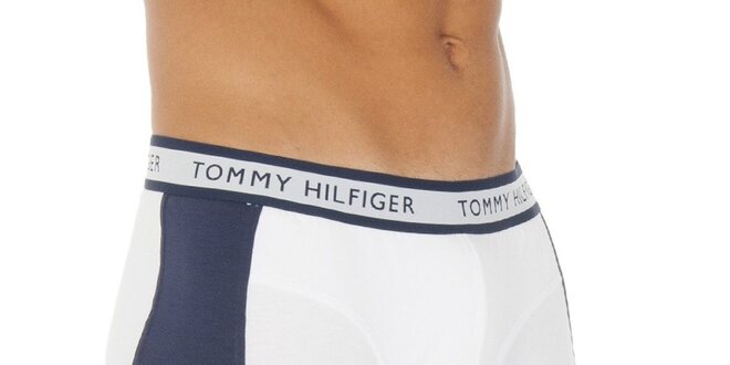 Pánské modro-bílé boxerky Tommy Hilfiger