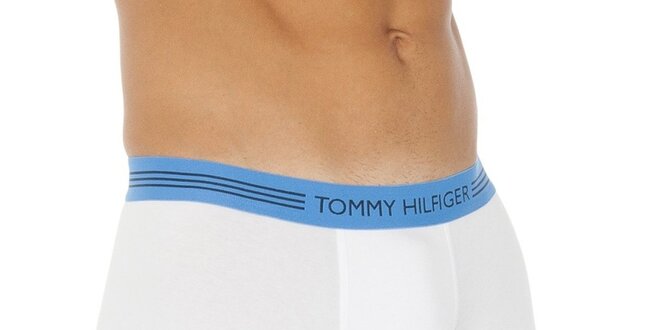 Pánské bílé boxerky s gumou Tommy Hilfiger