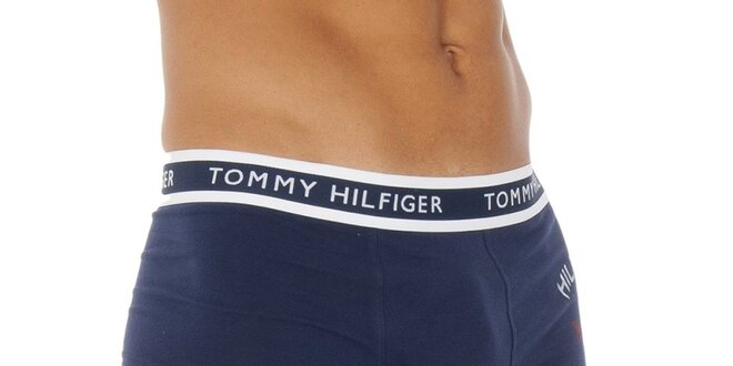 Pánské tmavě modré boxerky Tommy Hilfiger