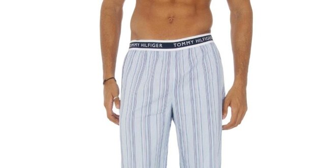 Pánské pruhované pyžamové kalhoty Tommy Hilfiger
