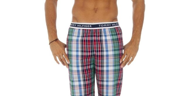 Pánské kostkované pyžamové kalhoty Tommy Hilfiger